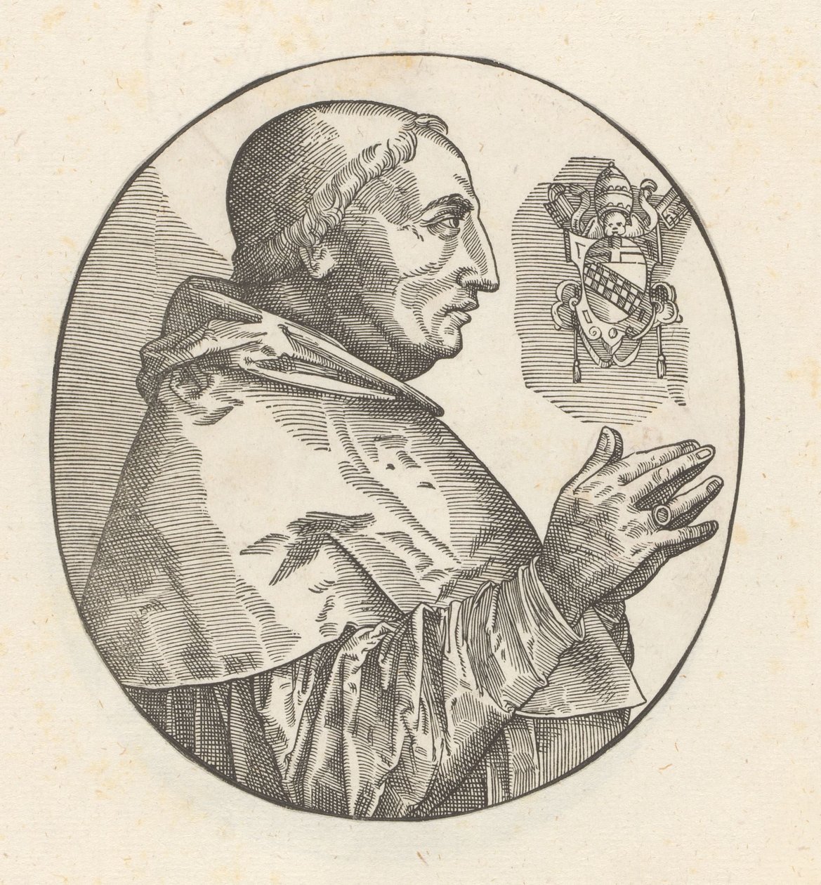 Porträtt van paus Innocentius VIII av Anonymous