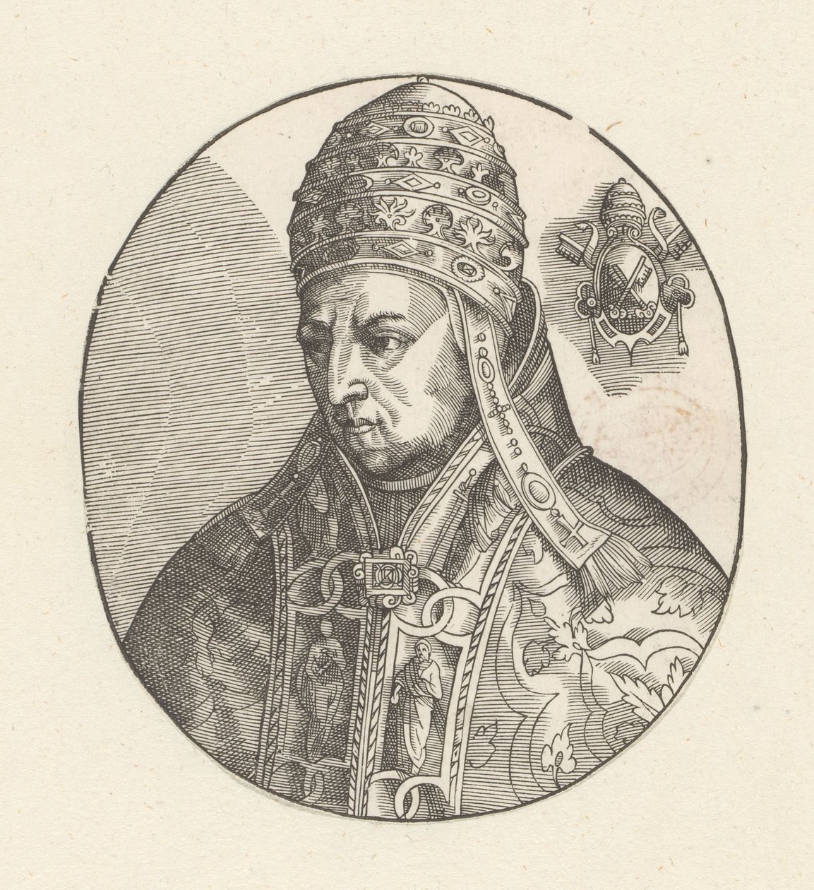 Porträtt av påven Nicholas V av Anonymous