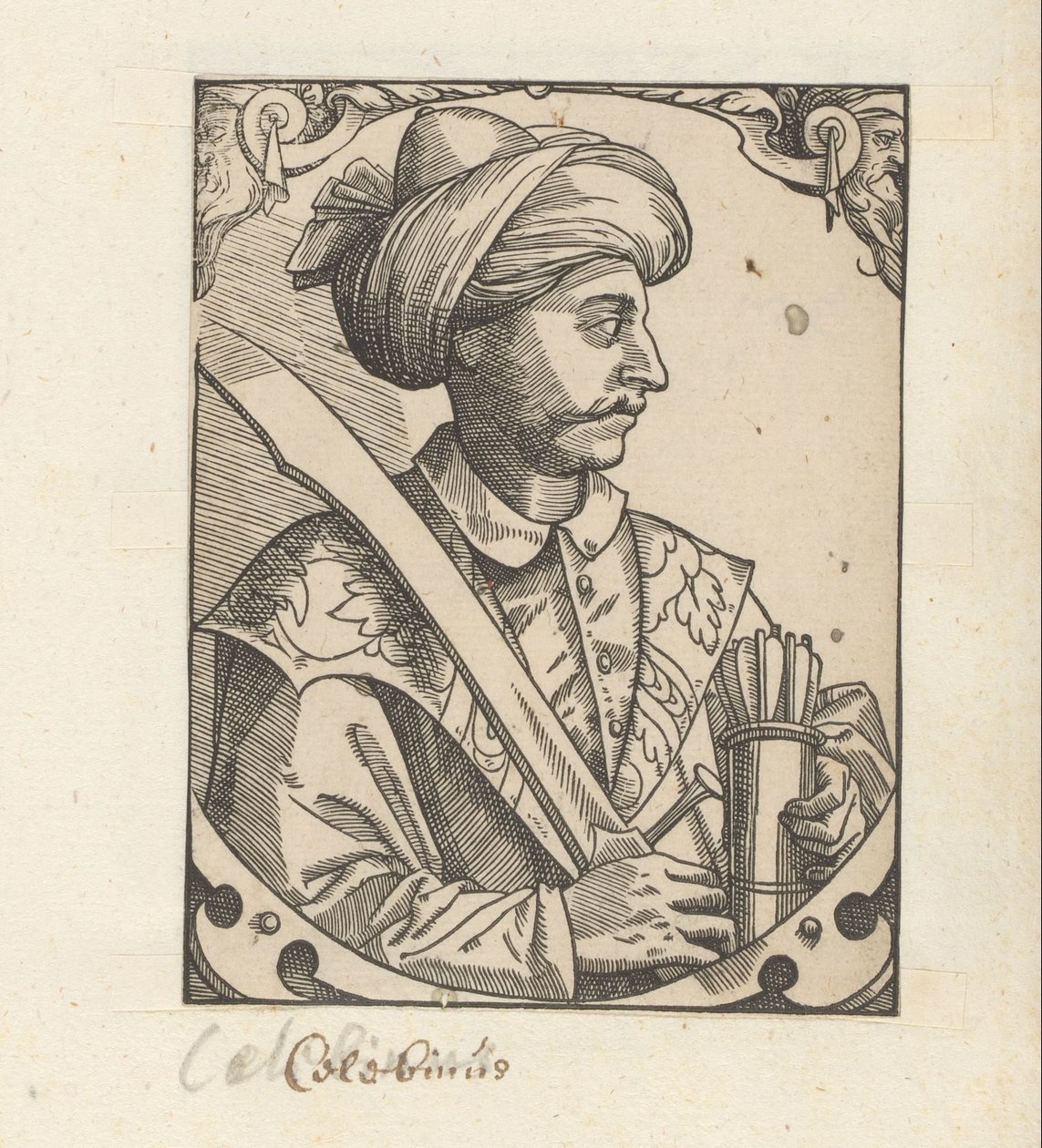 Porträtt av Sultan Selim I av Anonymous