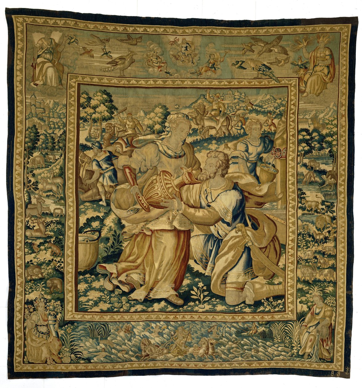 Rebecka och Elieser vid brunnen The History of Rebecka and Eliezer (serietitel) av Anonymous