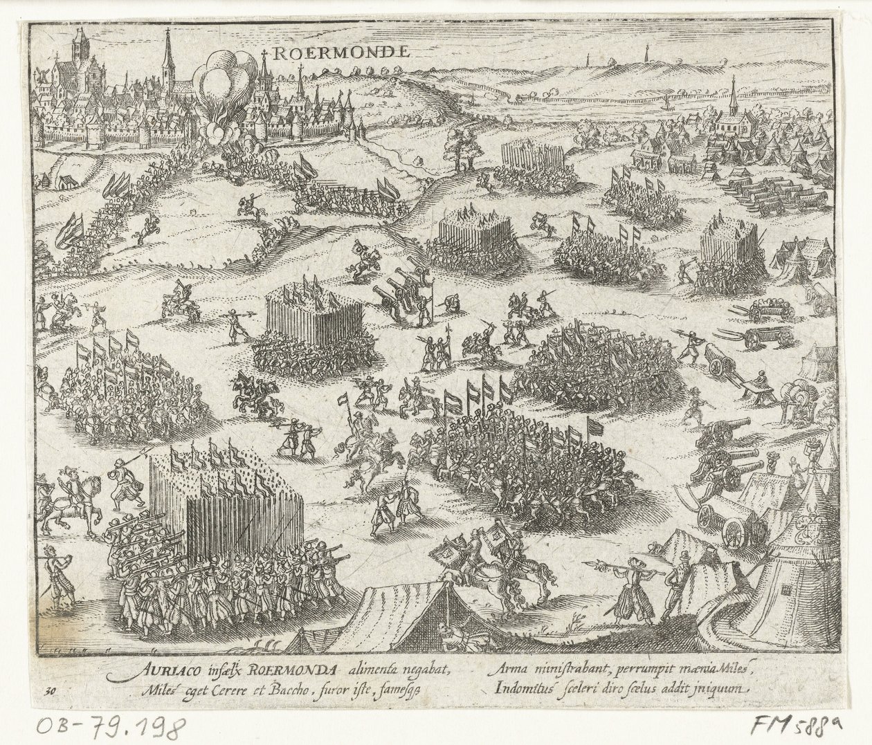 Roermond tagen av William av Orange, 1572 av Anonymous