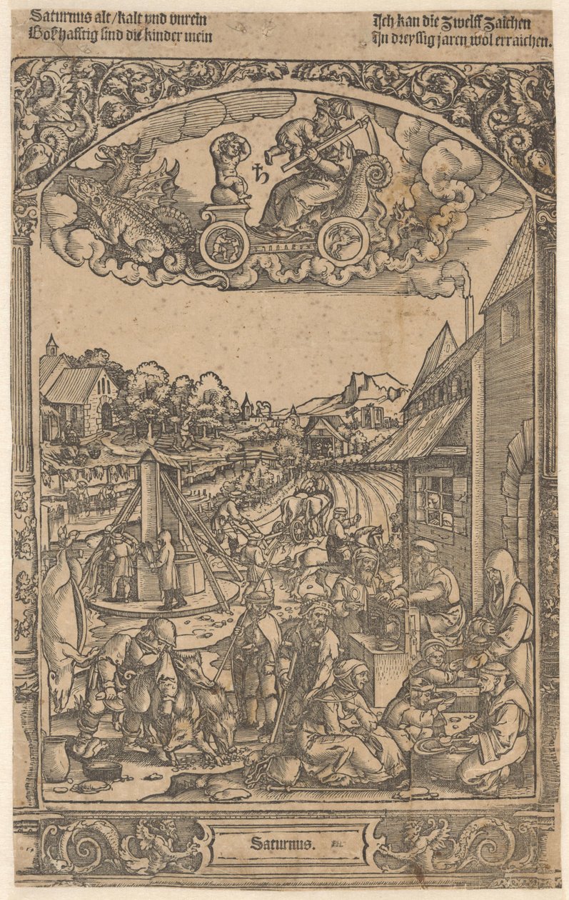 Saturnus och dess planetbarn Saturnus (titel på objekt) De sju planeterna (serietitel) av Anonymous