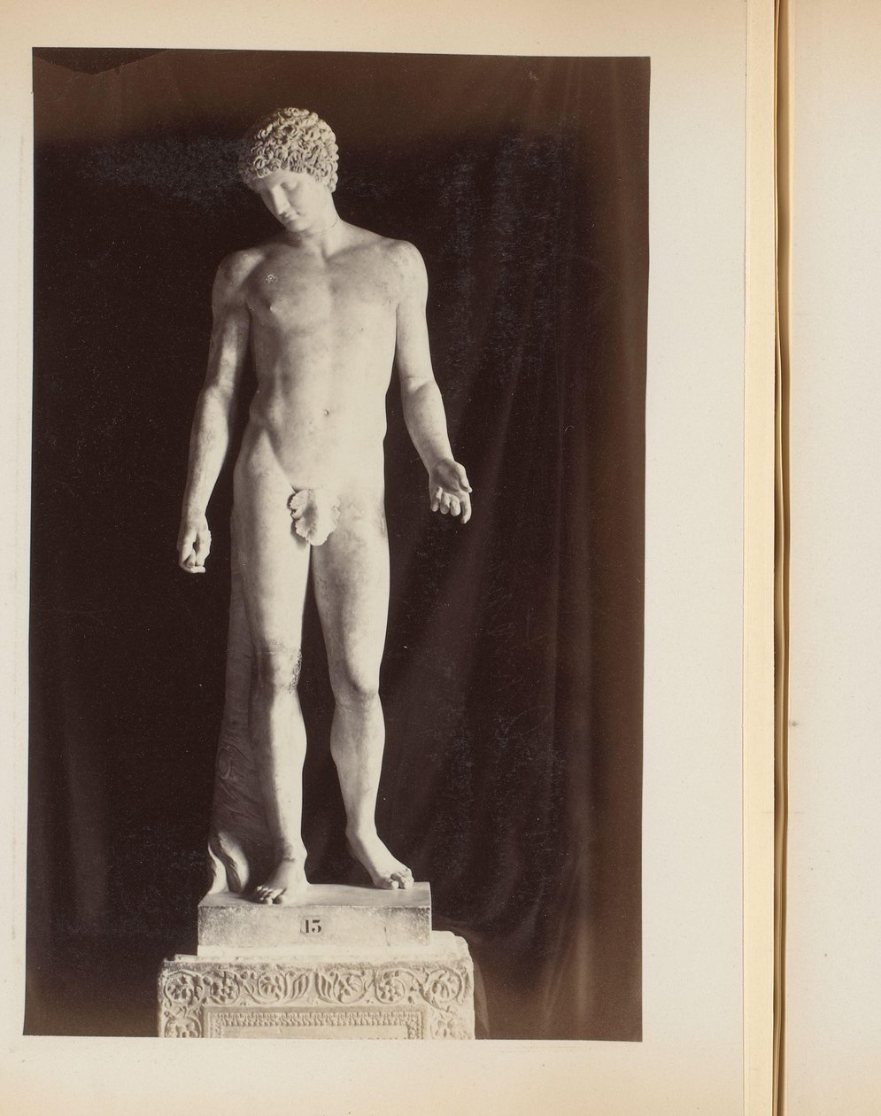 Skulptur av Antinous i de Capitoline museerna i Rom, Italien av Anonymous