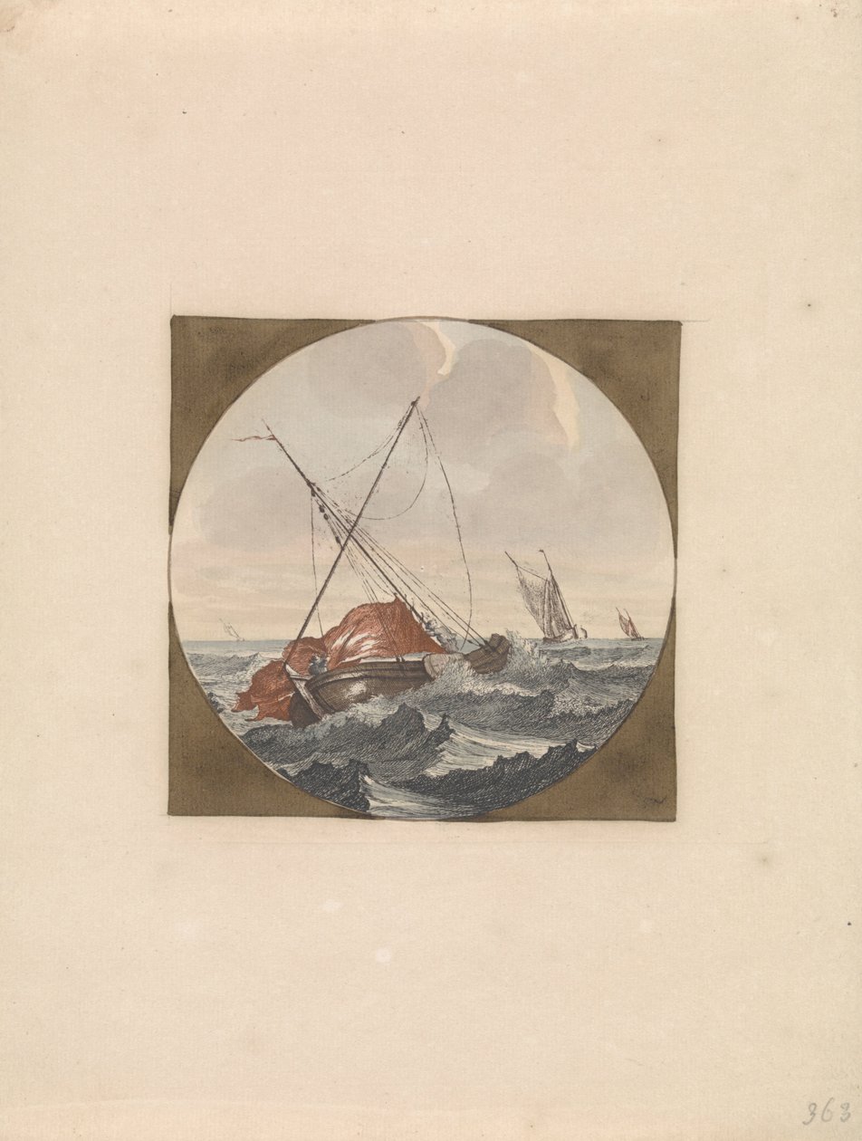 Strykning av seglet Ships at Sea (serie B) (serietitel) av Anonymous