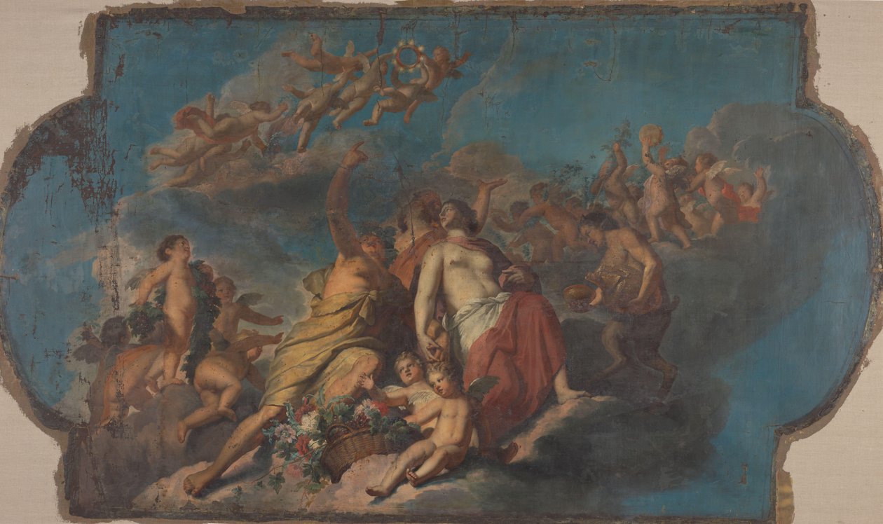 Bacchus och Ariadnes äktenskap av Anonymous