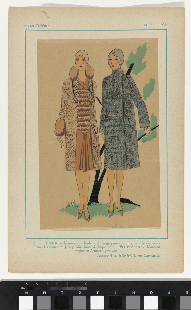 Mycket parisisk, 1928, nr 9: 8.- UNGDOM. Kadsourah kappa... av Anonymous