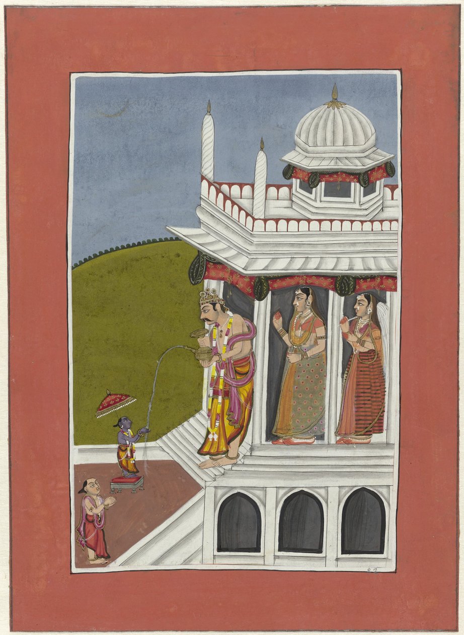 Vamana (inkarnation av Vishnu som en dvärg) Avatars of Vishnu (serietitel) av Anonymous