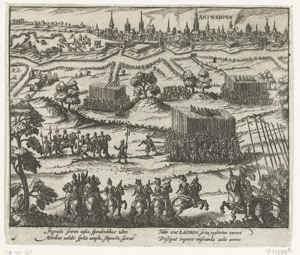 Förräderi av Ladron, 1570 av Anonymous