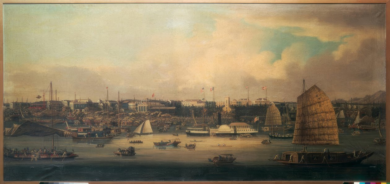 Utsikt över Shanghai av Anonymous