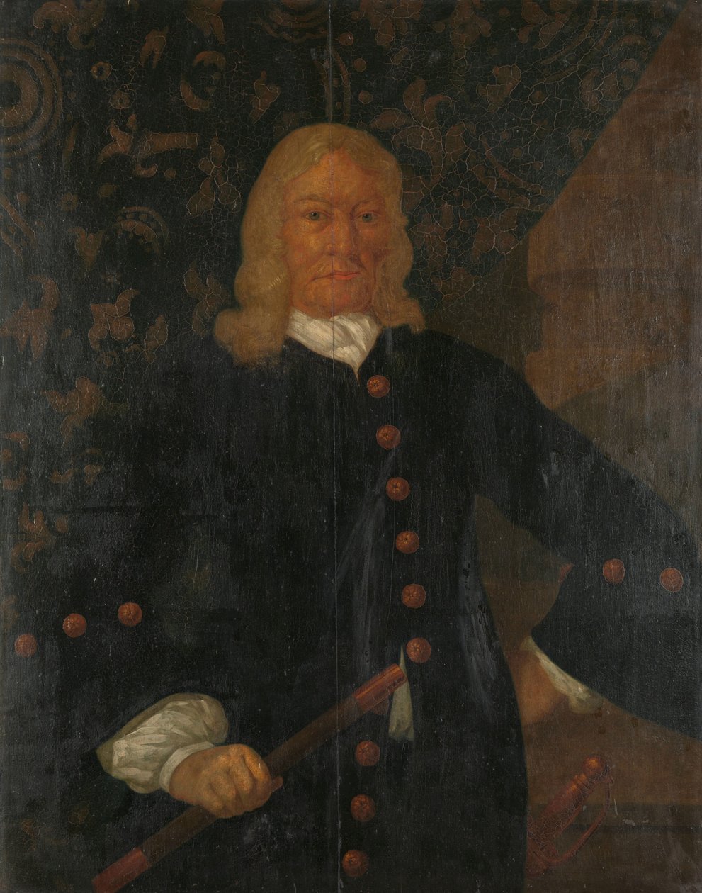 Willem van Outhoorn (1691-1704) Porträtt av Willem van Outhoorn, generalguvernör i Nederländska Ostindien av Anonymous