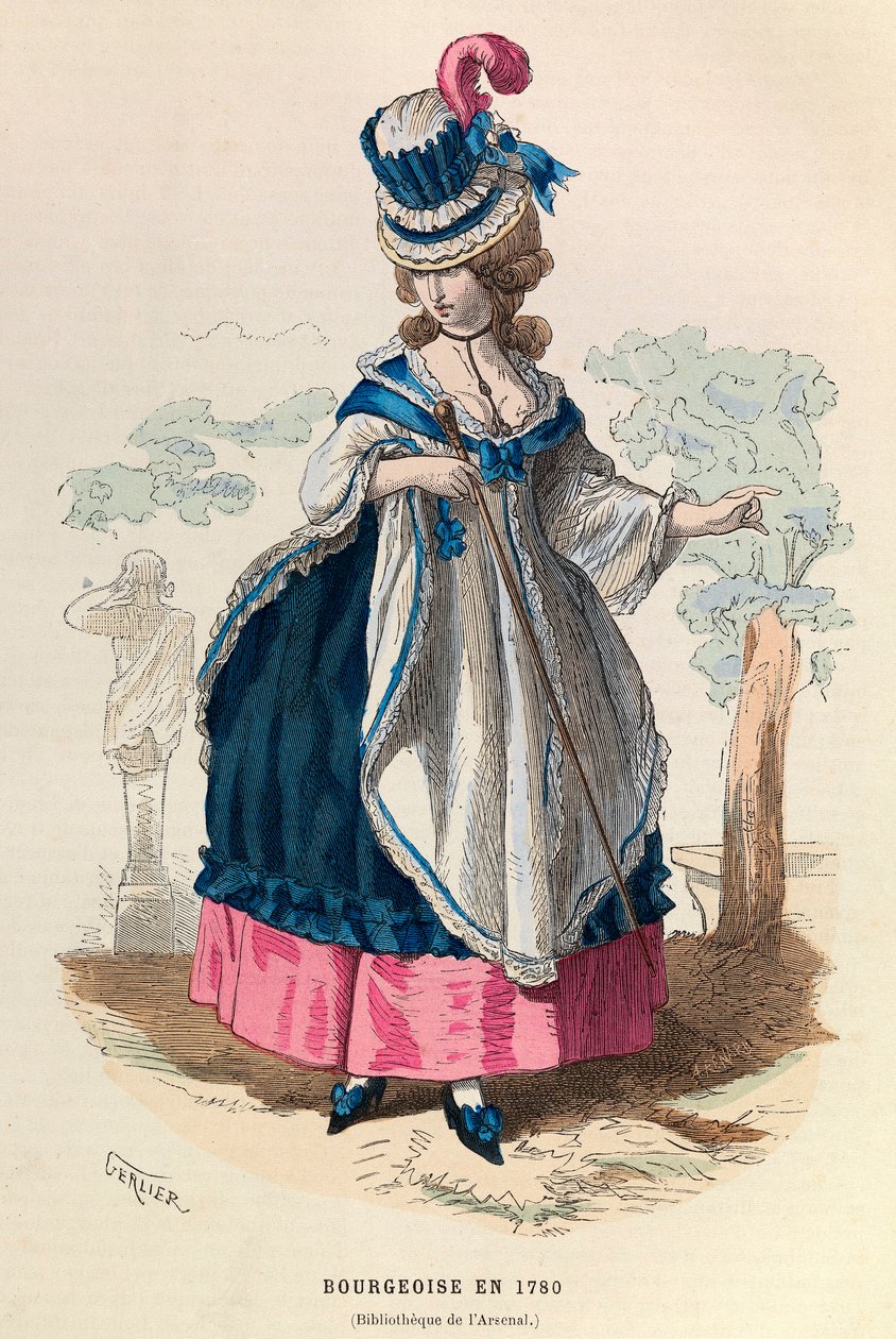 En borgare 1780 - privat samling av Anonymous Anonymous