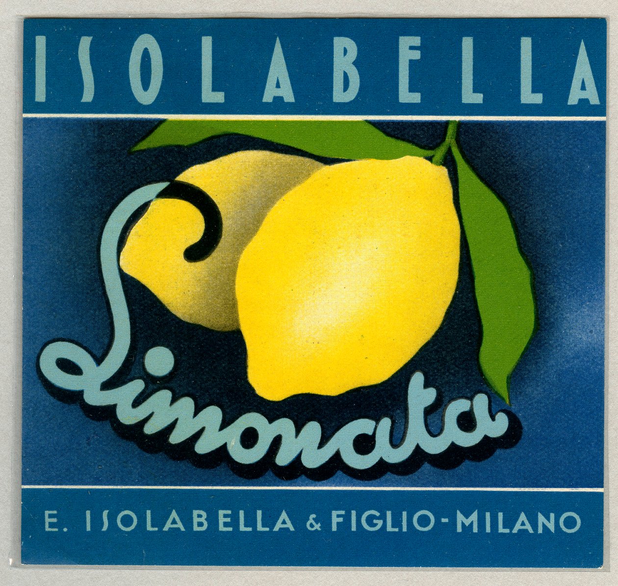 Annons för italiensk lemonad av Anonymous Anonymous