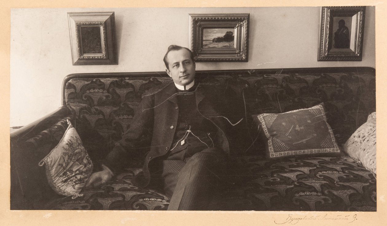 Alexandre Ziloti - Pianist och dirigent Alexander Siloti (1863-1945) - Anonym. Fotografera av Anonymous Anonymous