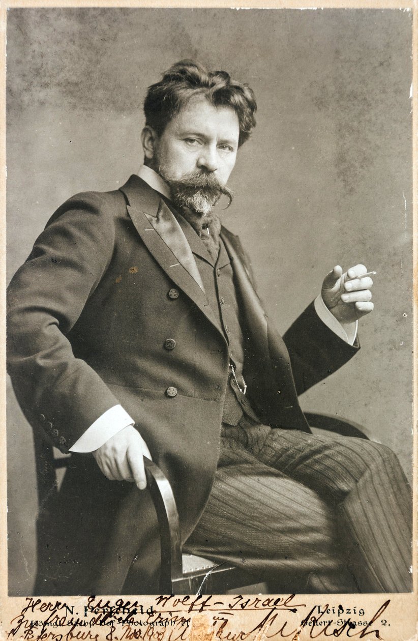 Arthur Nikisch - Portræt af dirigenten Arthur Nikisch (1855-1922) - Anonym. Fotograferet av Anonymous Anonymous