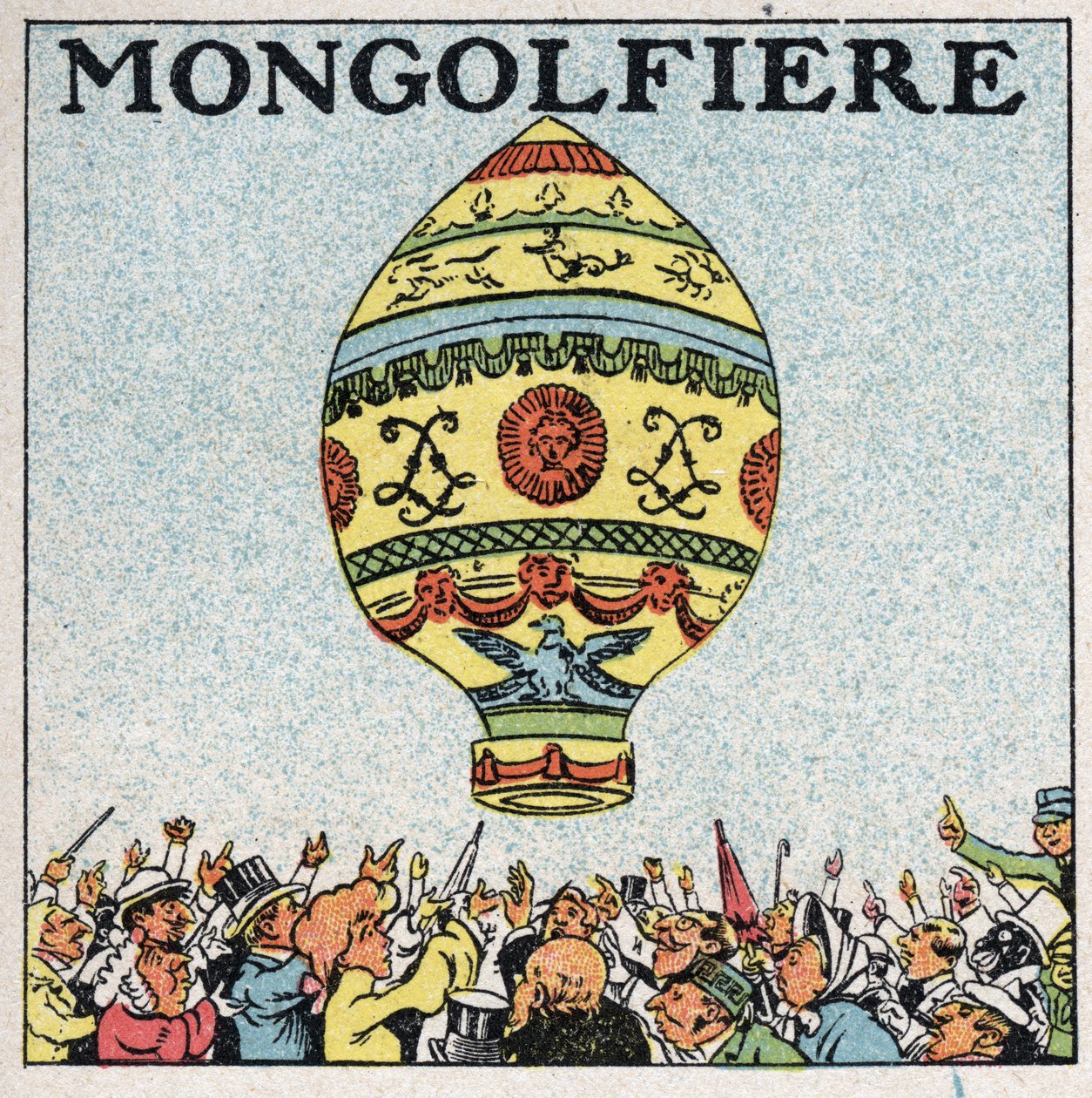 Ballonger: ballongen av bröderna Montgolfier den 19 september av Anonymous Anonymous