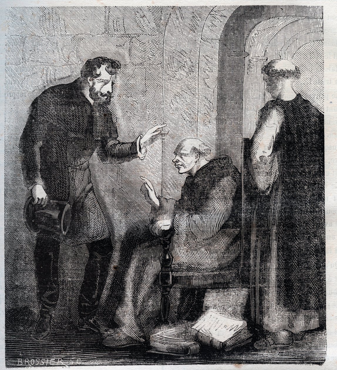 Diogo Inacio de Pina Manique (1733 -1805) portugisisk magistrat Han attackerar det portugisiska frimonrytets gravyr från 1879 i "" History of Secretes, Politics and Religious Societes"" av Pierre Zaccone (1817-1895) av Anonymous Anonymous