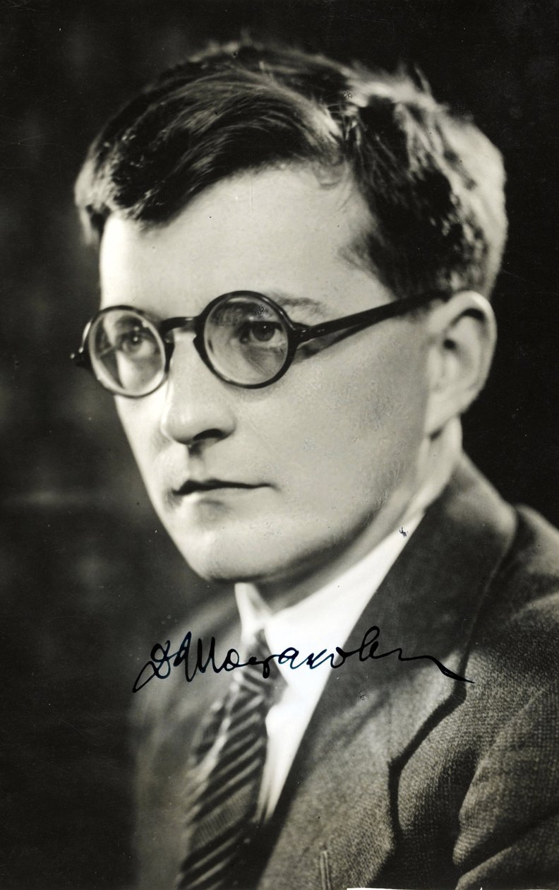 Dmitri Chostakovitch - Porträtt av kompositören Dmitri Shostakovich (1906-1975) av Anonymous av Anonymous Anonymous