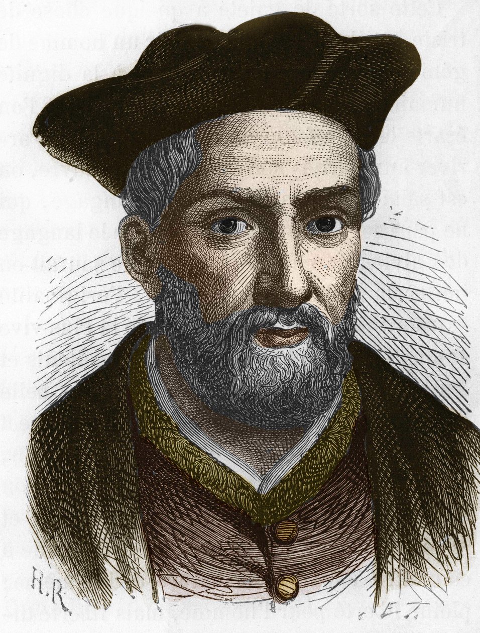 François Rabelais (1495 - 1553), fransk författare. av Anonymous Anonymous