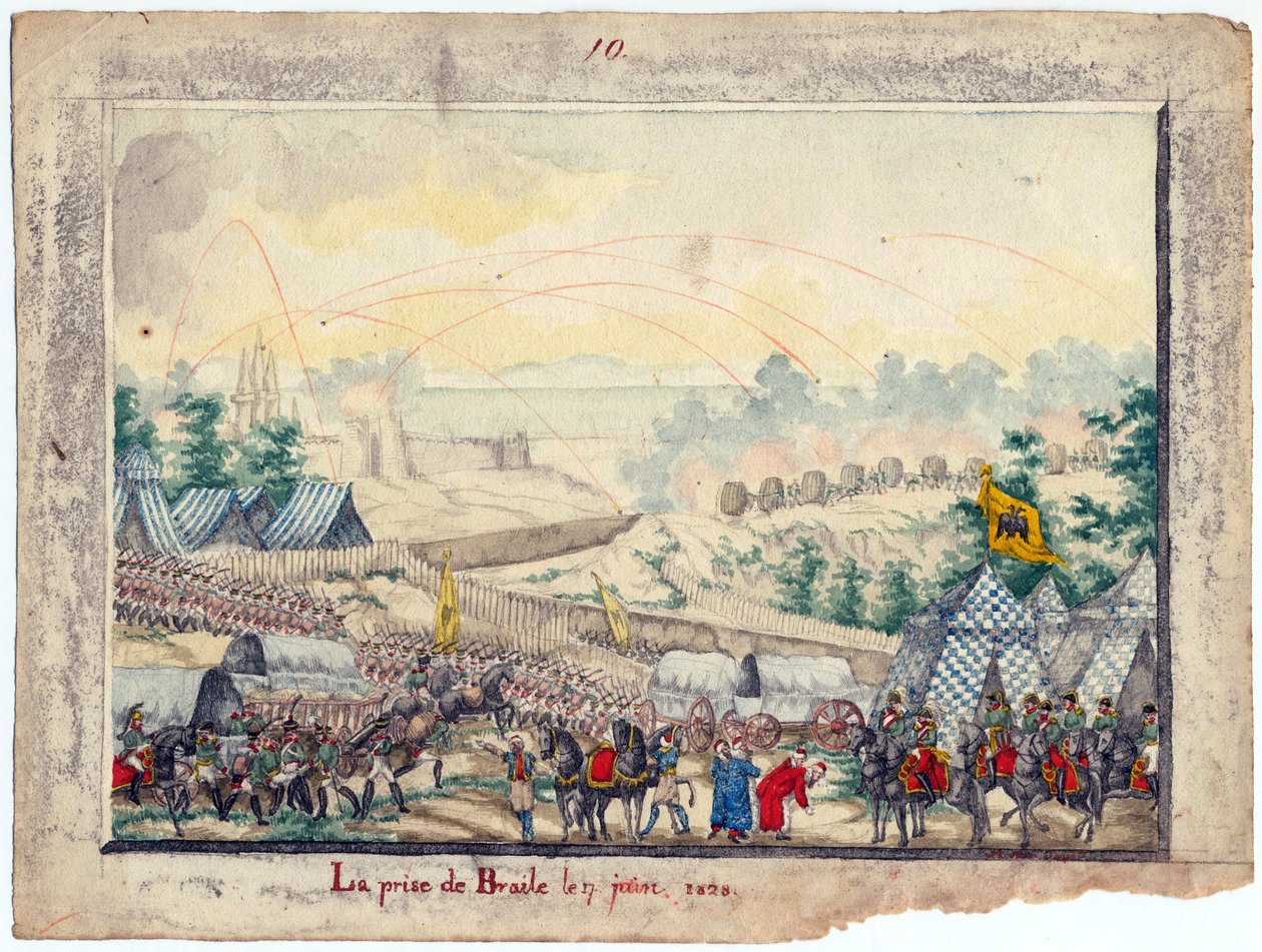 Guerre russo-turque de 1828-1829 - Infångandet av Brailov-fästningen den 7 juni av Anonymous Anonymous