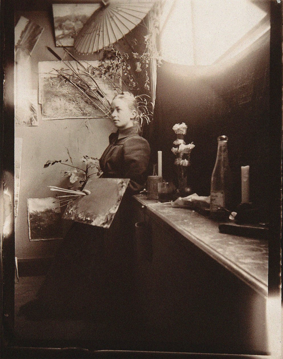 Hilma af Klint at the Kungliga Akademien in Stockholm av Anonymous Anonymous