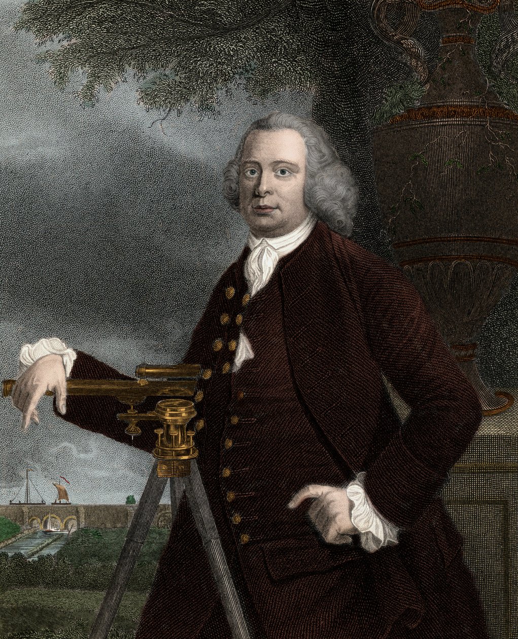 James Brindley Engelsk ingenjör - James Brindley av Anonymous Anonymous