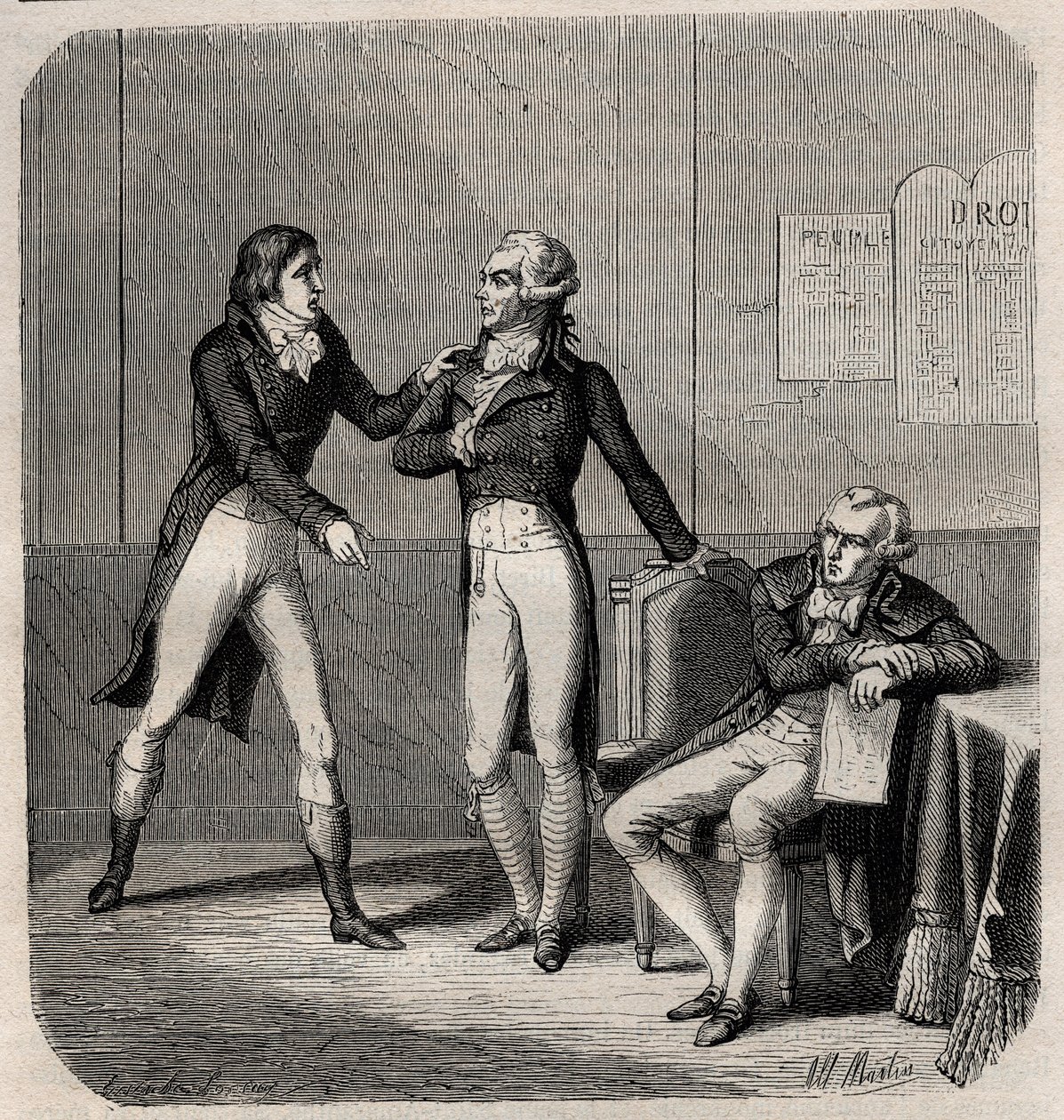 Maximilien Robespierre - Louis de Saint-Just (Saint-Just av Anonymous Anonymous