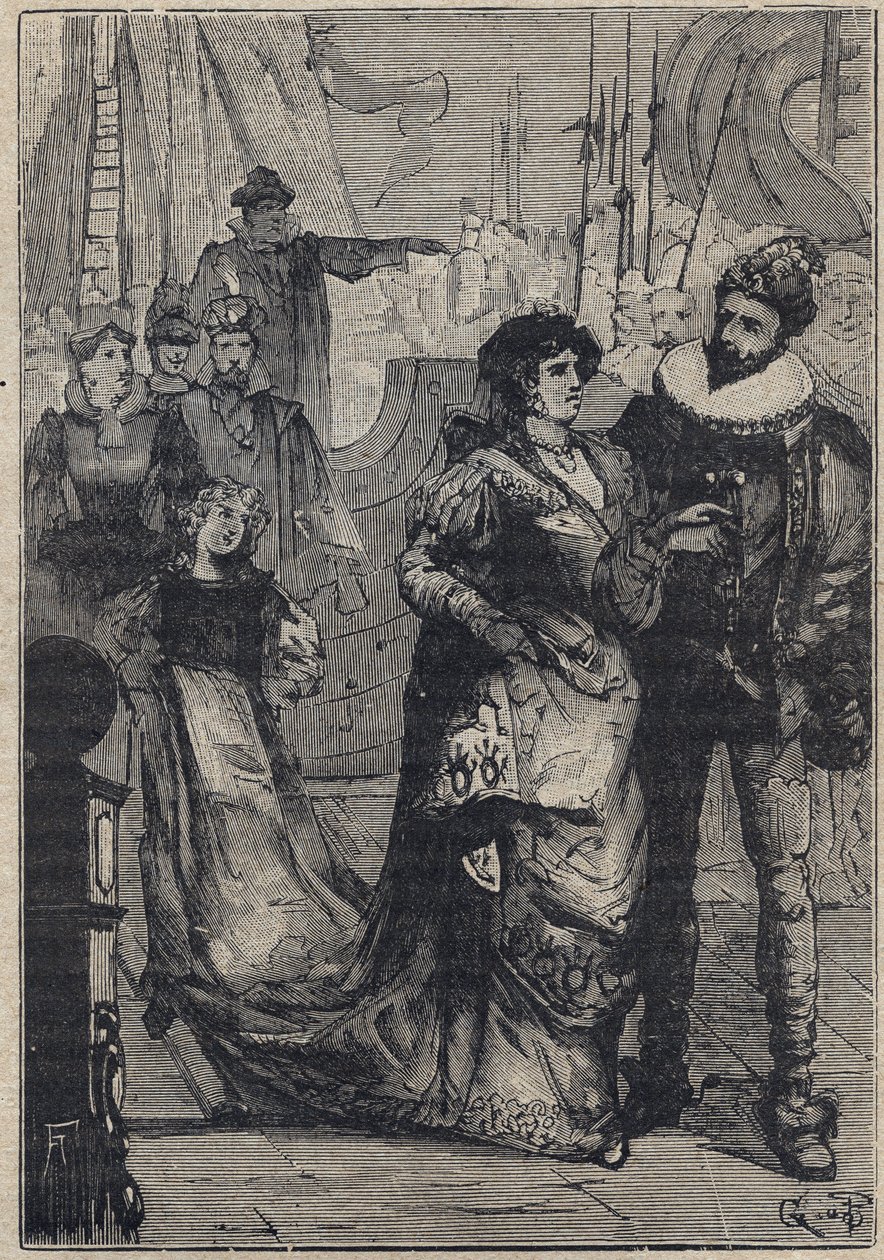 Möte mellan Lucrezia Borgia och Alfonso I d