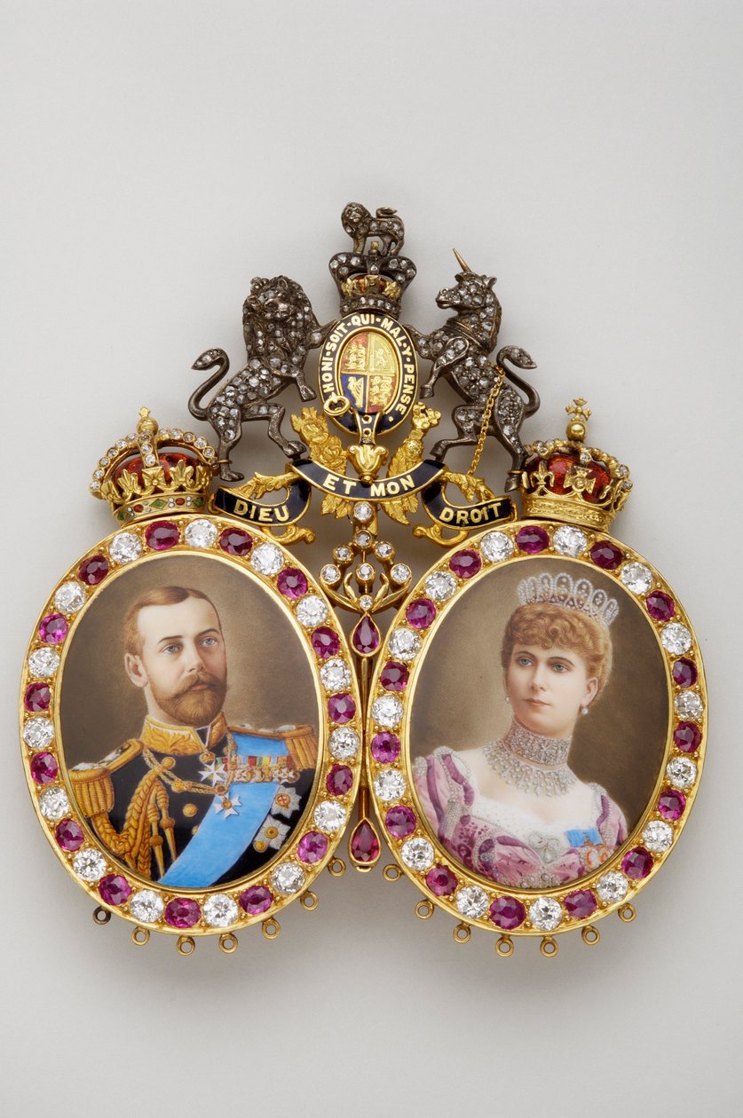 Miniatyrer av kung George V och drottning Mary (1925-1950) av Anonymous Anonymous