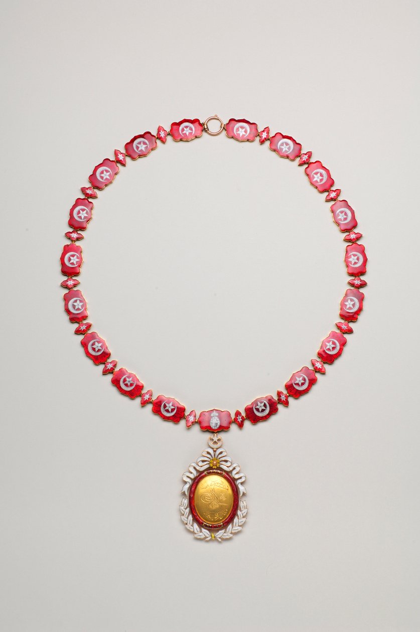 Den osmanska dynastins orden: halsband och hänge - början av 1900-talet av Anonymous Anonymous