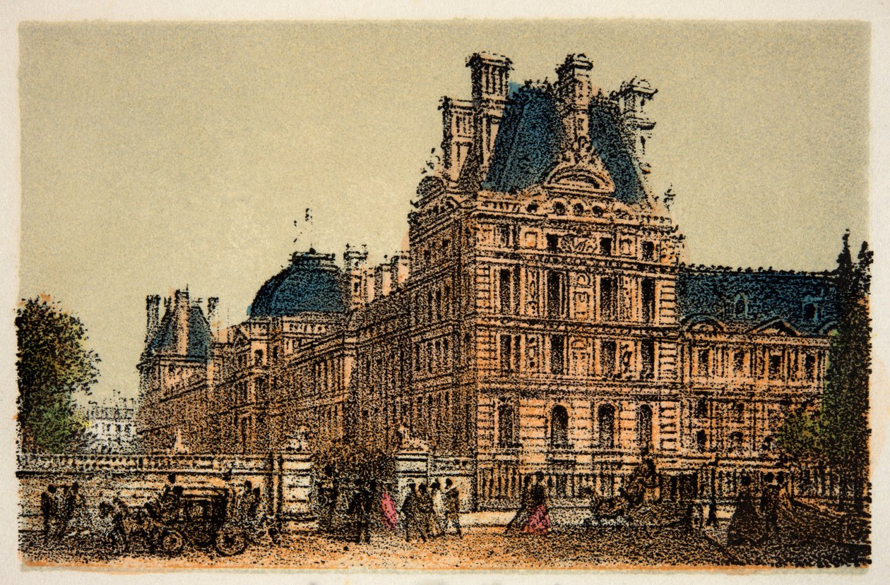 Paris 1874: Les Tuileries, Privat samling av Anonymous Anonymous