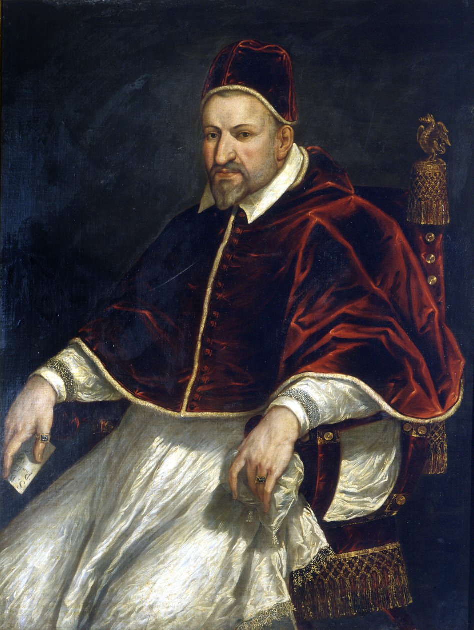 Paul V (1605 - 1621). Anonym målning. Rom, Roms museum. av Anonymous Anonymous