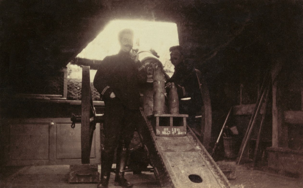 Fotografi från ett personligt album av en infanterielöjtnant under första världskrigets första månader (1:a, Iere av Anonymous Anonymous