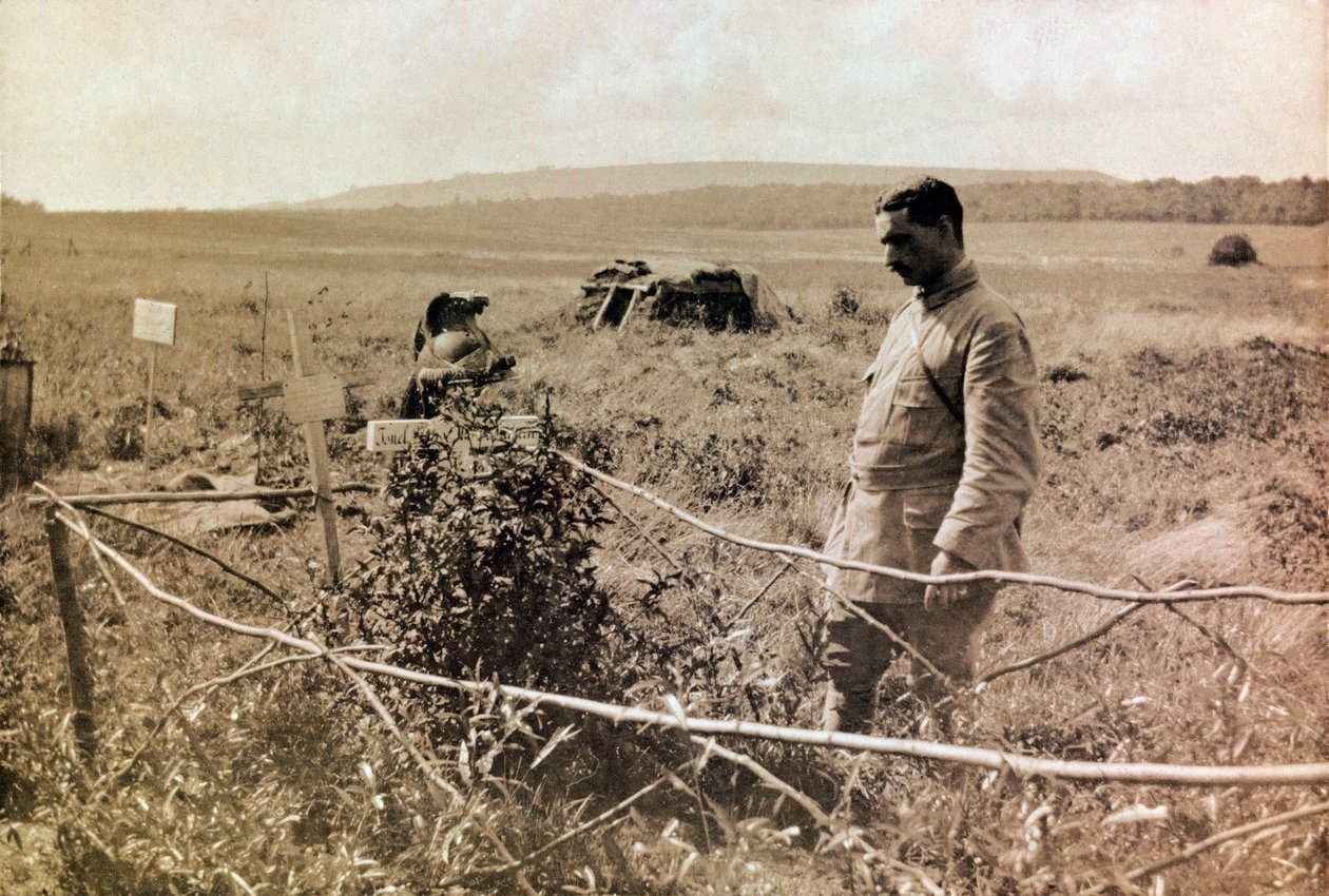 Fotografi från ett personligt album av en infanterielöjtnant under första världskrigets första månader (1:a, Iere av Anonymous Anonymous