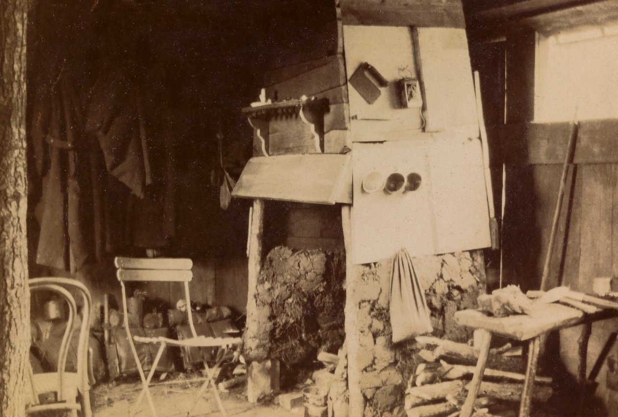 Fotografi från ett personligt album av en infanterielöjtnant under första världskrigets första månader (1:a, Iere av Anonymous Anonymous