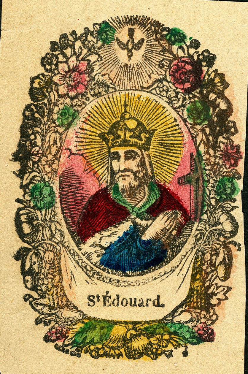 Fromma bild: Edward Martyren (epinaltryck) av Anonymous Anonymous