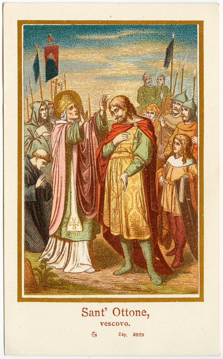 Fromma bild: Saint Othon I Eveque of Bamberg (gravyr) av Anonymous Anonymous