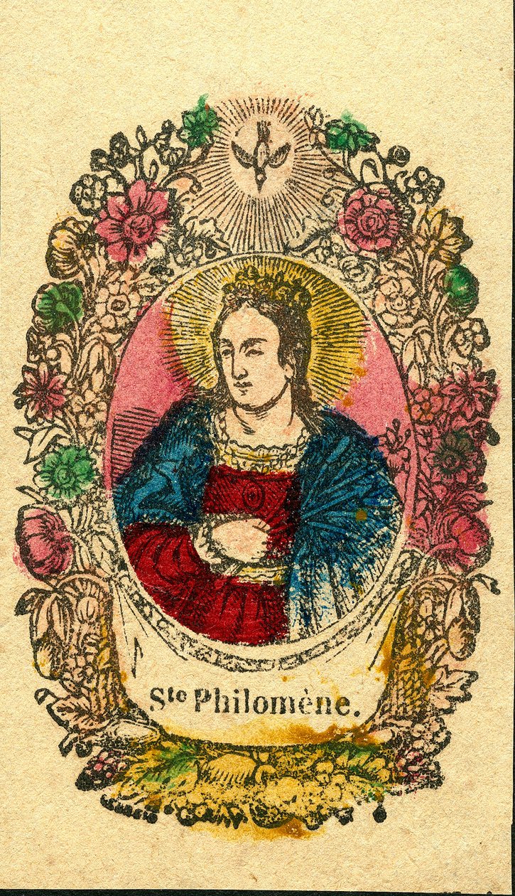 Fromma bild: St Philomena (epinaltryck) av Anonymous Anonymous