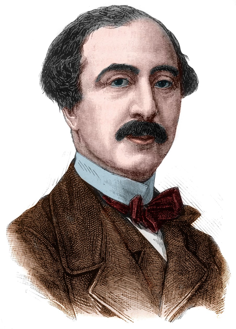 Porträtt av Anatole Prevost Paradol, fransk journalist och politiker (1829 -1870). av Anonymous Anonymous