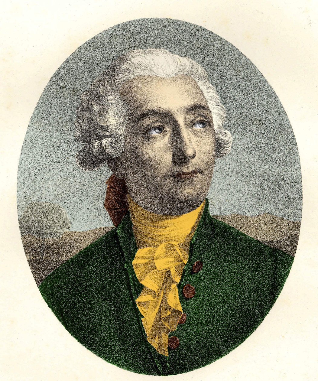 Porträtt av Antoine Laurent de Lavoisier (1743-1794) av Anonymous Anonymous