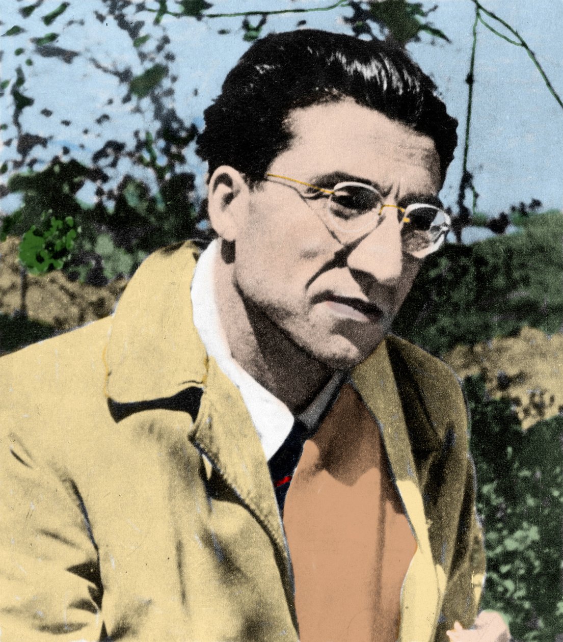 Porträtt av Cesare Pavese. av Anonymous Anonymous