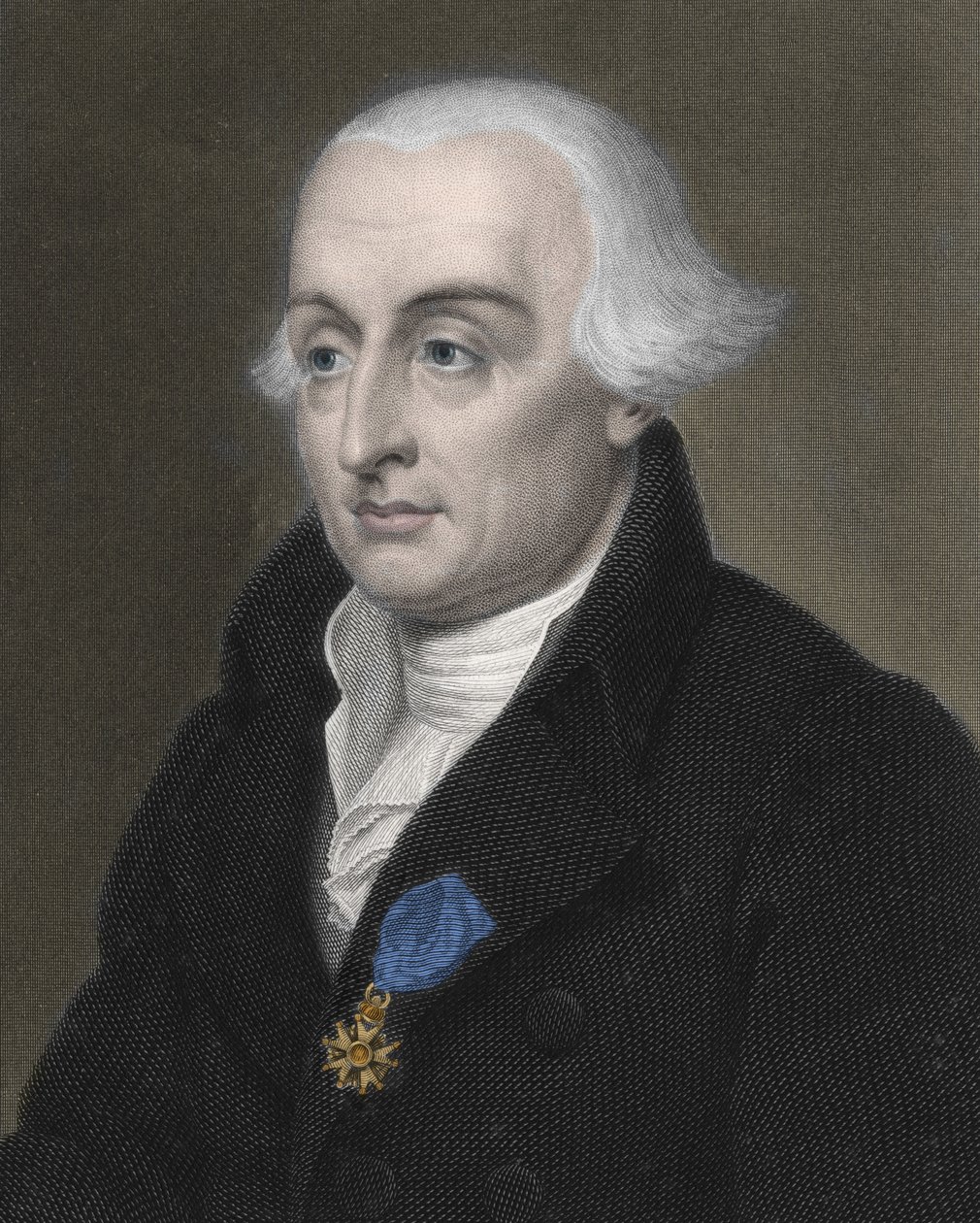 Porträtt av greve Joseph-Louis de Lagrange (1736-1813) fransk matematiker - Joseph Louis Lagrange (1736-1813) fransk matematiker av Anonymous Anonymous