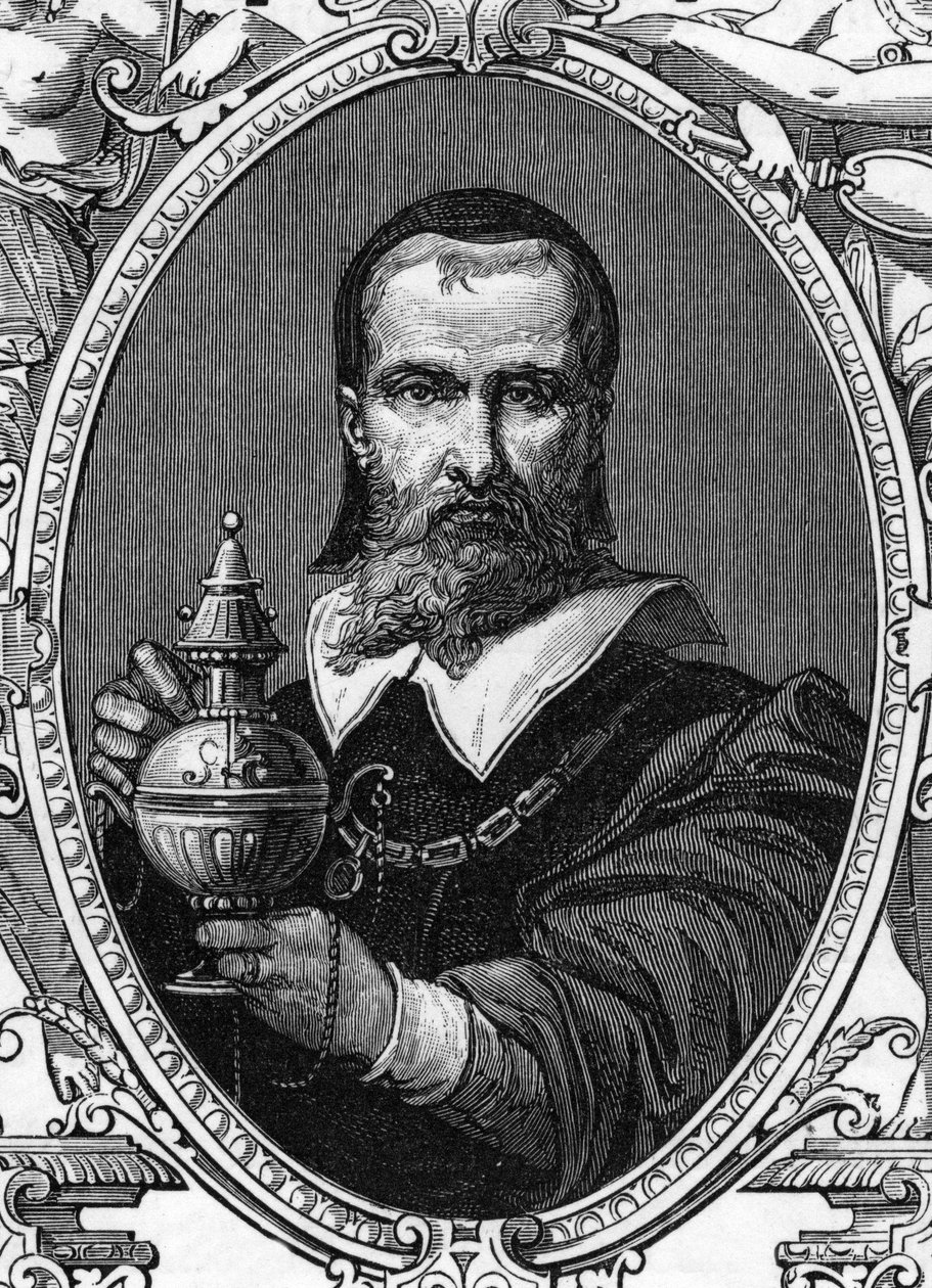 Porträtt av Francesco Raibolini sa il Francia (1450-1518) italiensk målare. gravyr av 1859 i "" gallerierna i Europa - Italien"" av armengaud. Privat samling. av Anonymous Anonymous