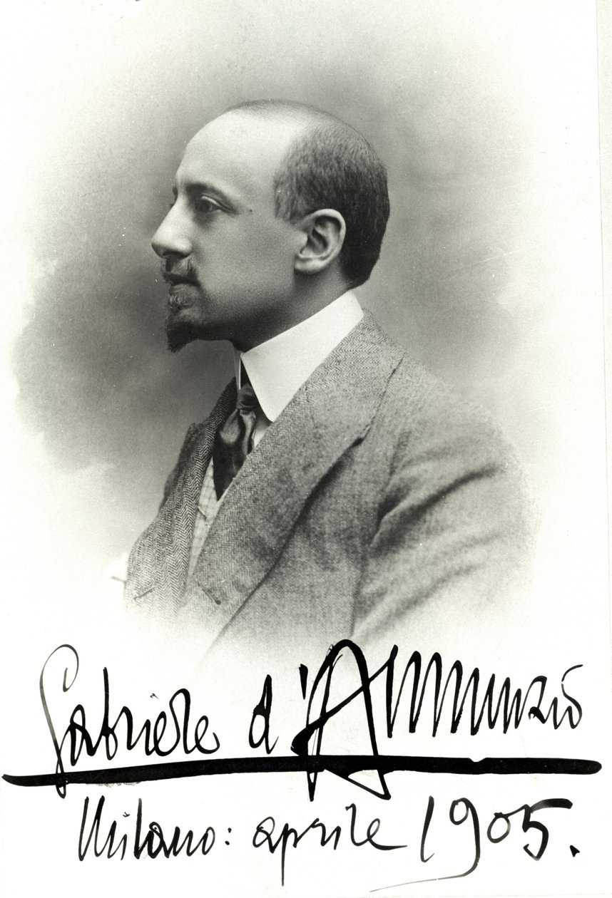 Porträtt av Gabriele d