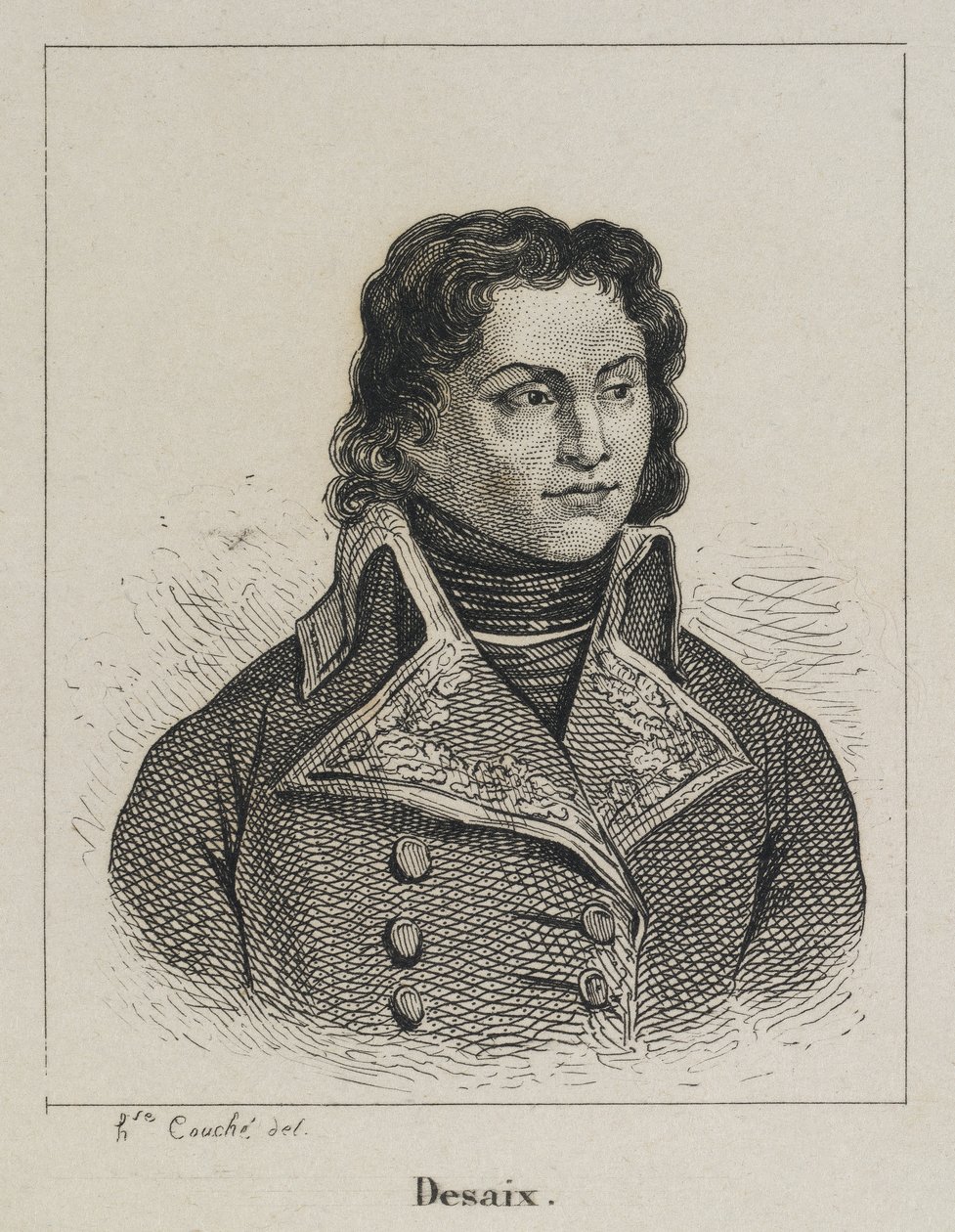 Porträtt av general Louis Charles Antoine Desaix av Anonymous Anonymous