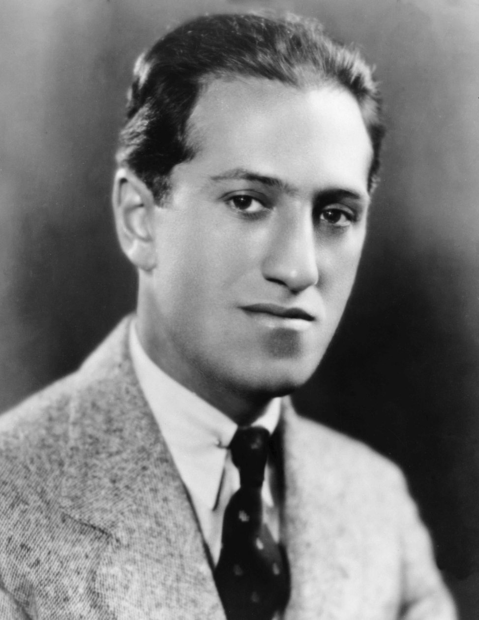 Porträtt av George Gershwin. Amerikansk kompositör 1898-1937 av Anonymous Anonymous