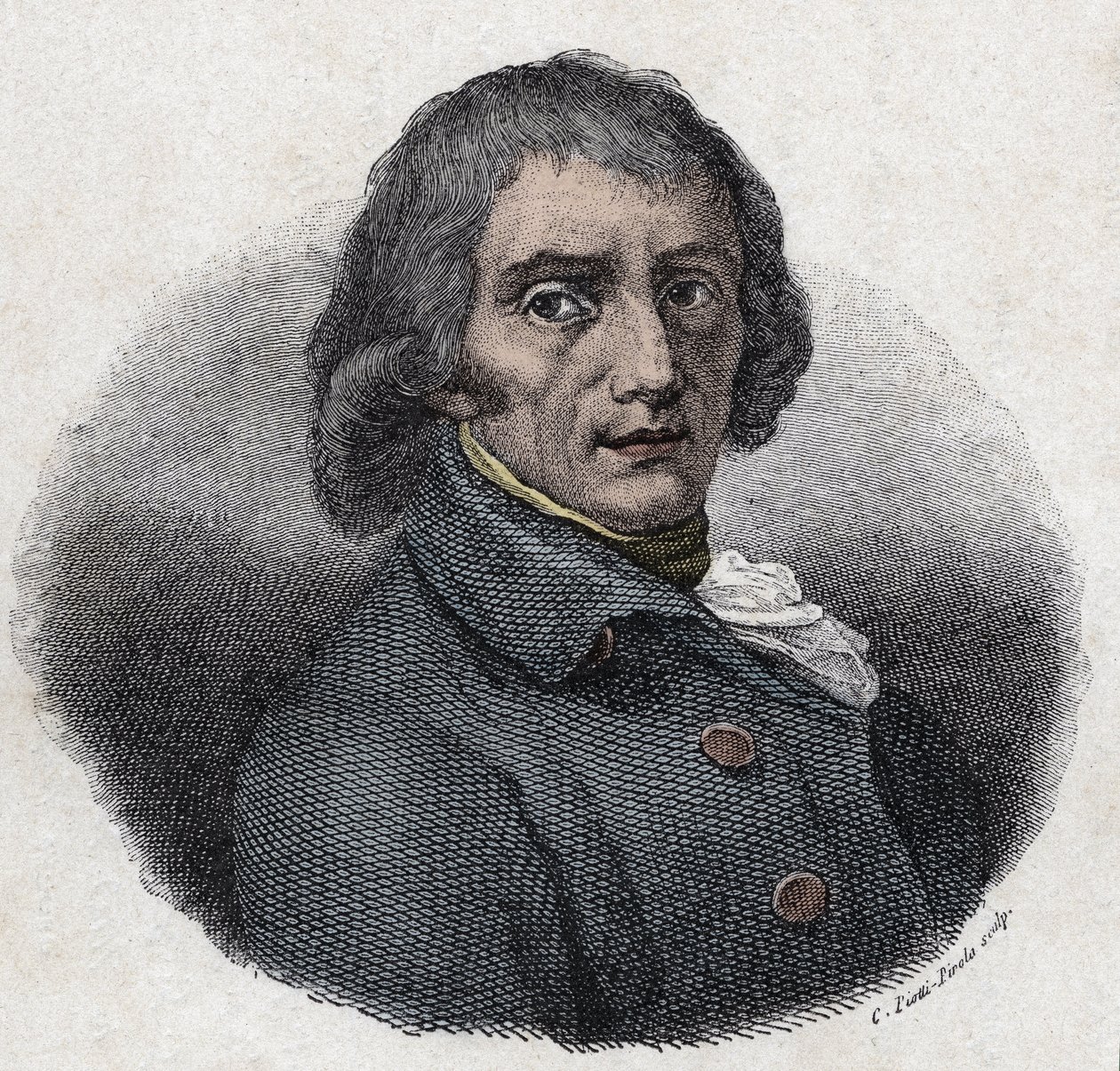 Porträtt av Giuseppe Parini (1729-1799), italiensk poet av Anonymous Anonymous