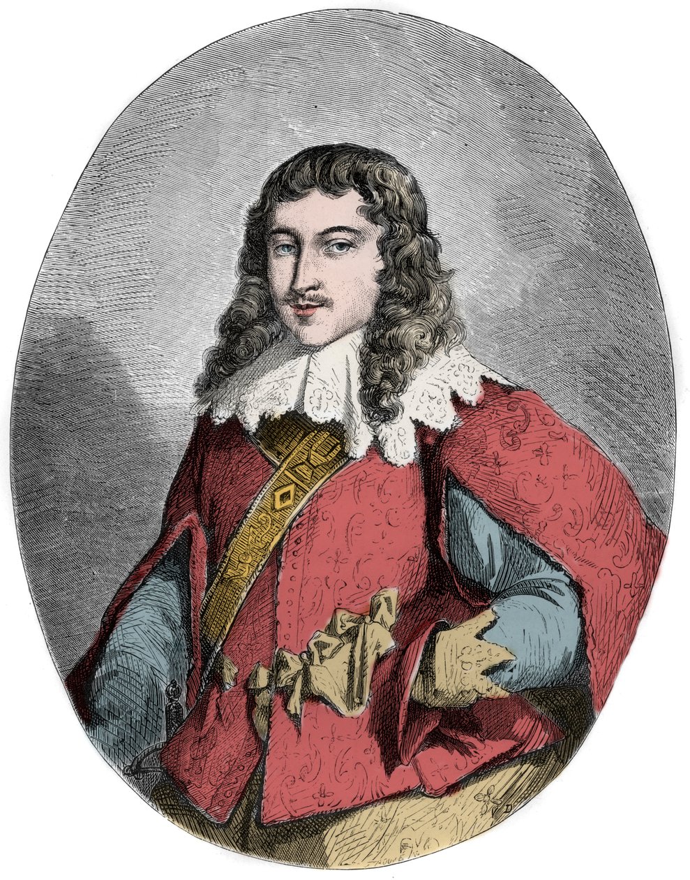 Porträtt av Henri Coeffier de Ruze d