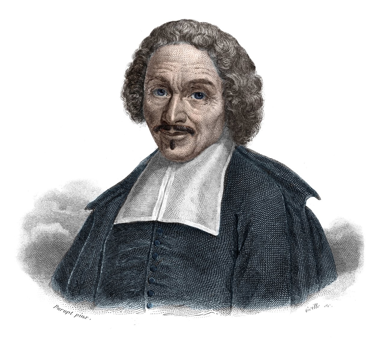 Porträtt av Henri Michel Buch - Bon Henri (1598-1666) Maitre Cordonnier i Paris i "Porträtt och historia av användbara män: män och kvinnor i alla länder och av alla förhållanden, som förvärvat rättigheter till mäns erkännande" publicerad och propagerad av av Anonymous Anonymous