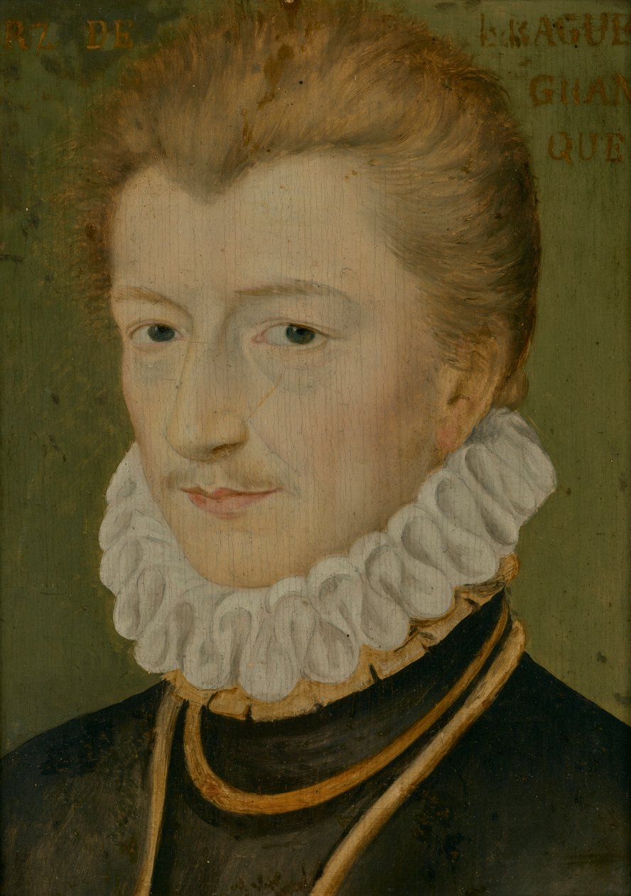 Porträtt av Henrik I av Lorraine (1550–1588), hertig av Guise av Anonymous Anonymous