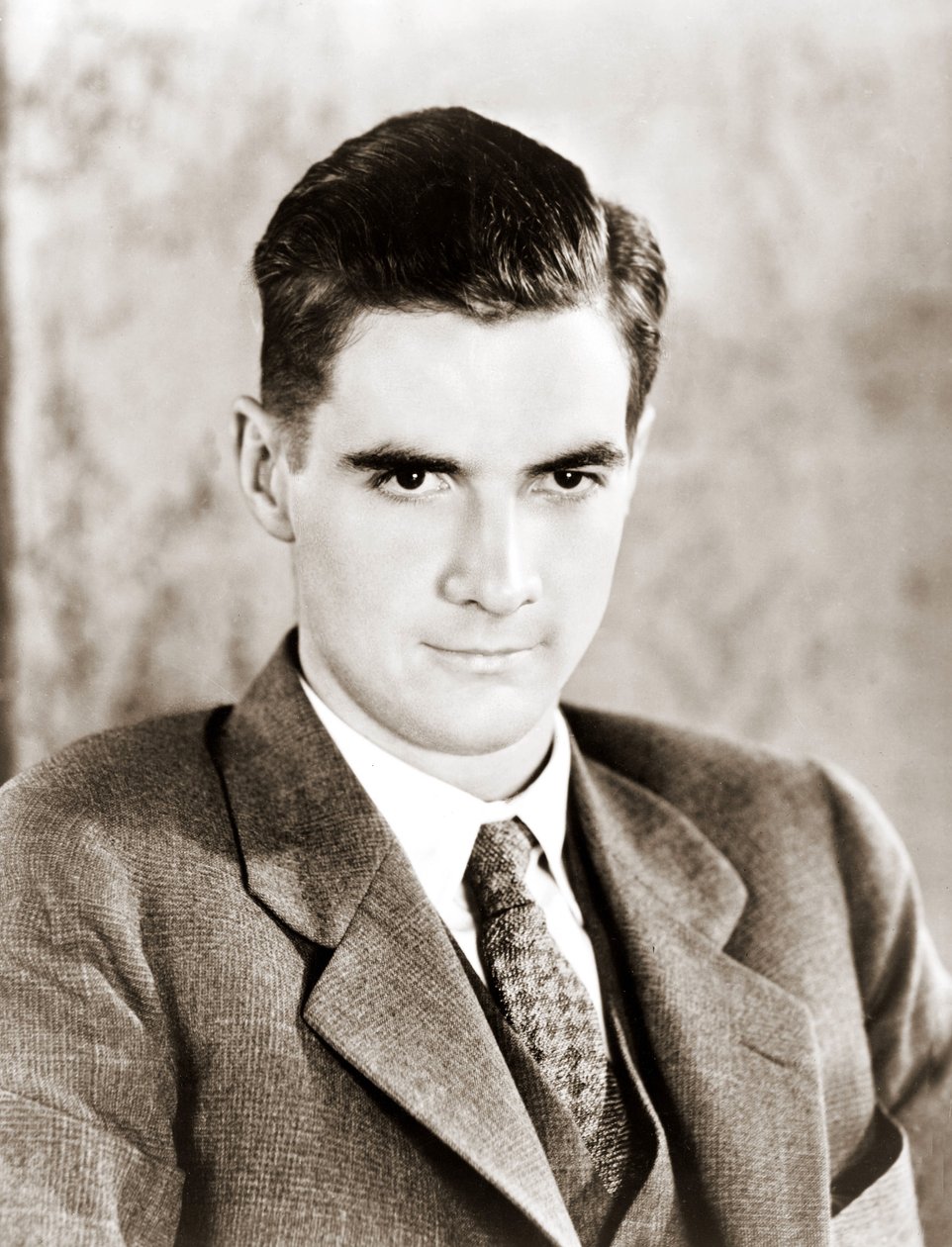 Porträtt av Howard Robard Hughes 1934. Amerikansk filmproducent och industri. 1905-1976. av Anonymous Anonymous